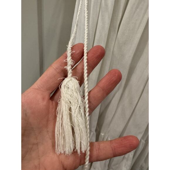 Ulla Johnson Openline Dress Blanc White Layered Midi Small Lace - Picture 8 of 10